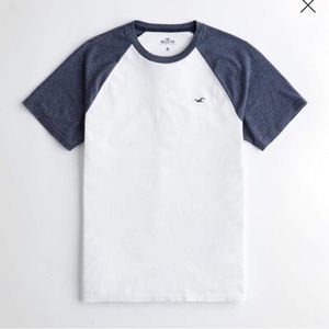 Hollister Co. Must-Have Navy Baseball Short Sleeve Tee